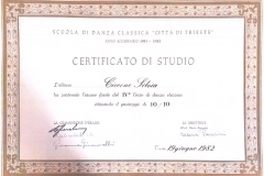 IV° corso Scuola di Danza Classica "Città di Trieste" (06/1982)