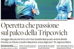Alla Tripcovich una passione chiamata operetta